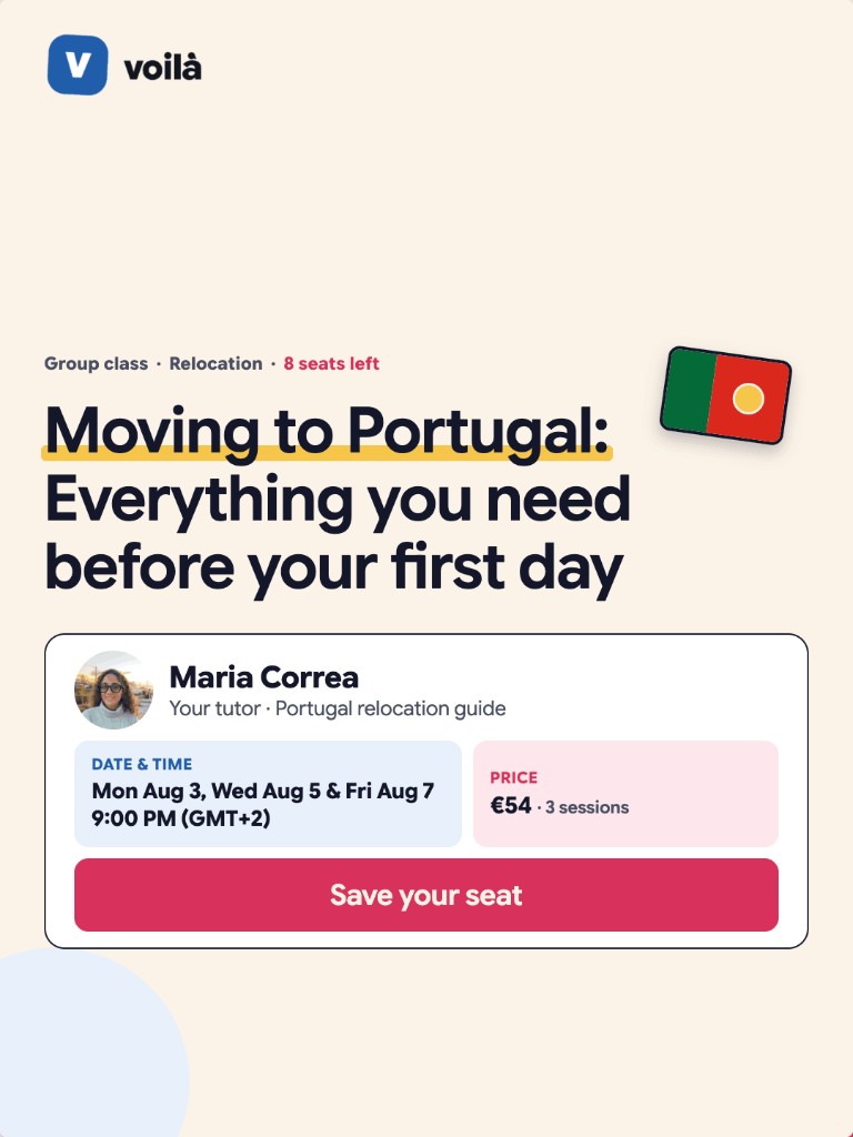 Moving to Portugal: Everything you need before your first day