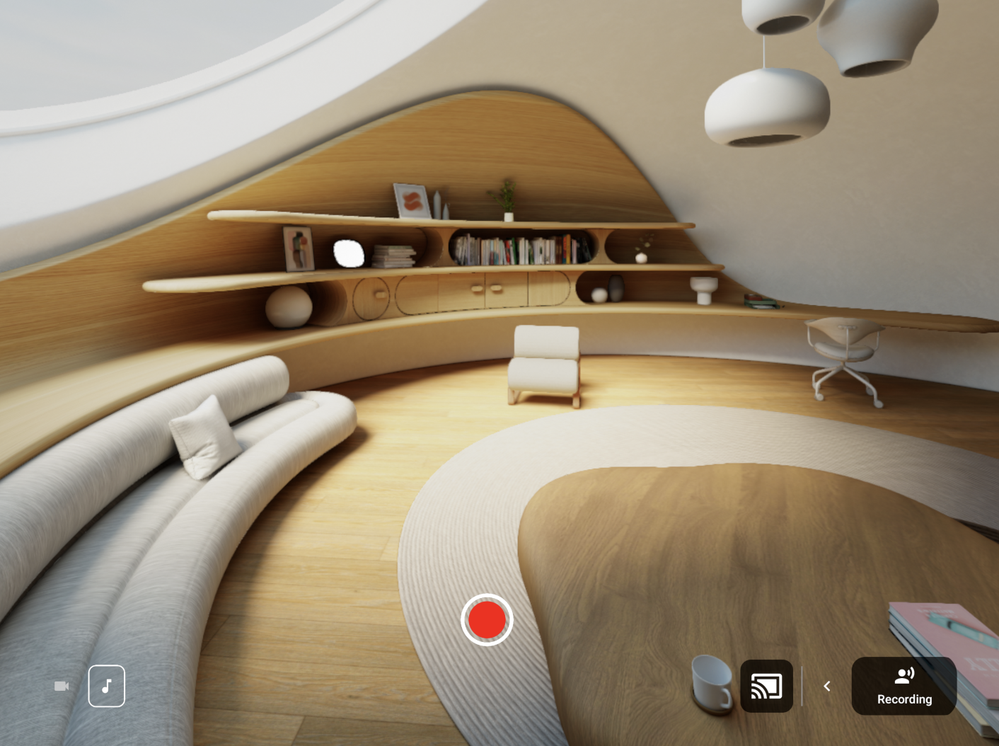 XR Recording Interface